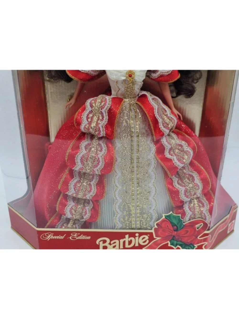 Barbie Holiday 1997 Christmas Happy Holidays Barbie Doll Mattel Special Edition